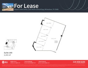 2201 N Central Expy, Richardson, TX à louer Plan d’étage– Image 1 sur 1