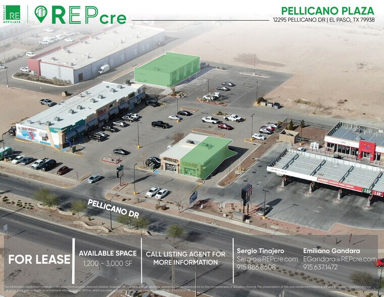 12295 Pellicano Dr, El Paso, TX à louer - Photo principale – Image 1 sur 3