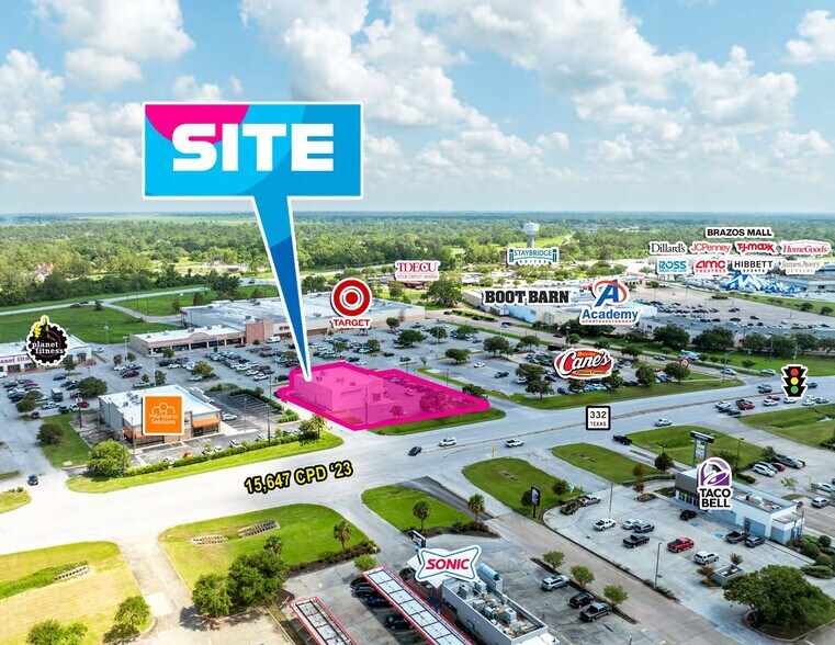 200 Highway 332 E, Lake Jackson, TX à louer - Photo de l’immeuble – Image 2 sur 6