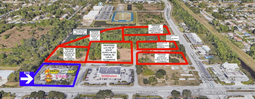 195 Malabar Rd, Palm Bay, FL à louer - Photo de l’immeuble – Image 1 sur 25