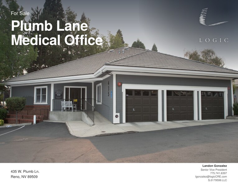 435 W Plumb Ln, Reno, NV à vendre - Photo de l’immeuble – Image 1 sur 11