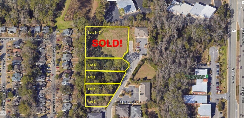 Highland Oaks Terrace - Lots 1-7, Tallahassee, FL à vendre - Photo de l’immeuble – Image 1 sur 1