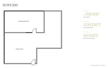 390 Diablo Rd, Danville, CA à louer Plan d’étage– Image 1 sur 1