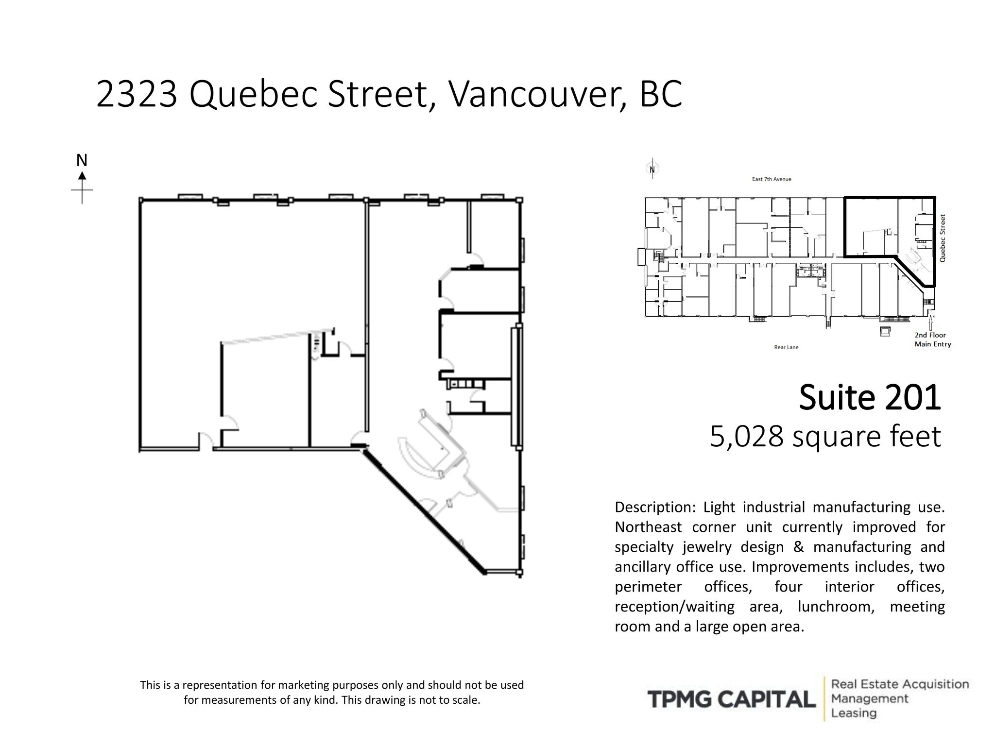 2323 Quebec St, Vancouver, BC à louer Plan de site– Image 1 sur 1