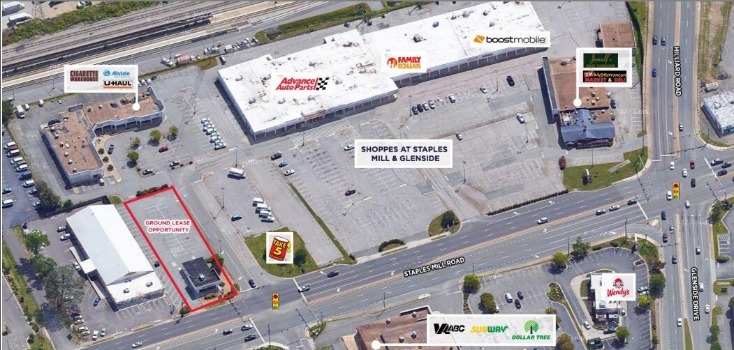 7135 Staples Mill Rd, Richmond, VA à louer Photo de l’immeuble– Image 1 sur 2