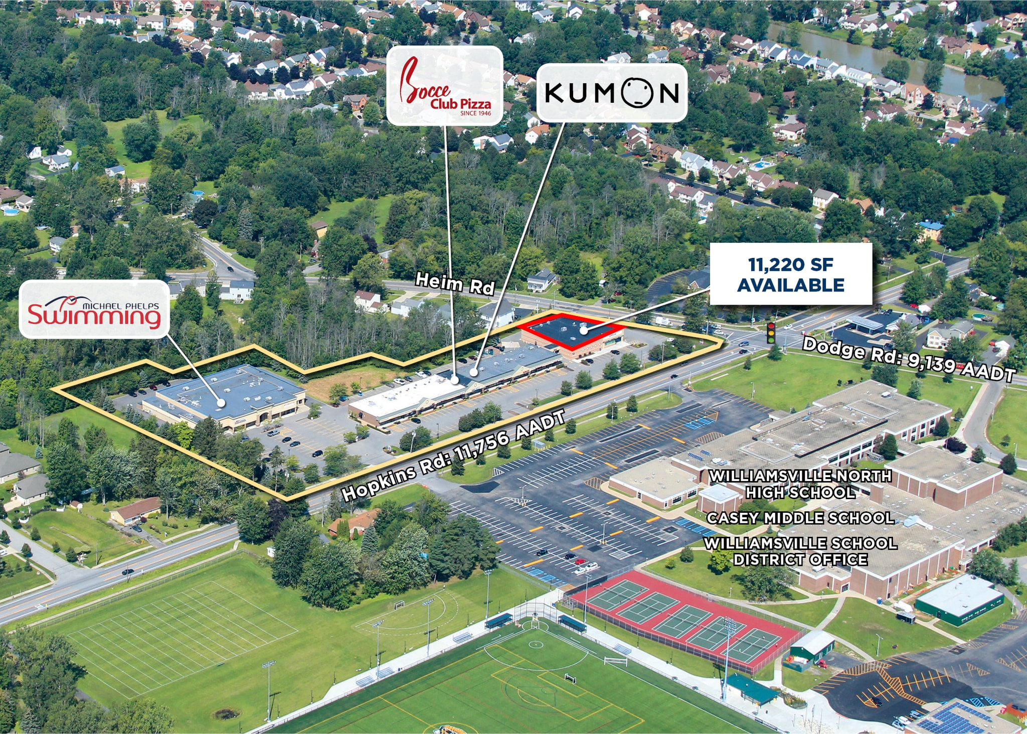 1604 Hopkins Rd, Williamsville, NY à louer Photo de l’immeuble– Image 1 sur 1