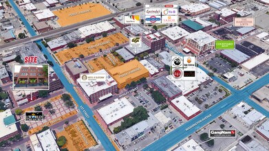 143 N Rock Island St, Wichita, KS - VUE AÉRIENNE vue de carte