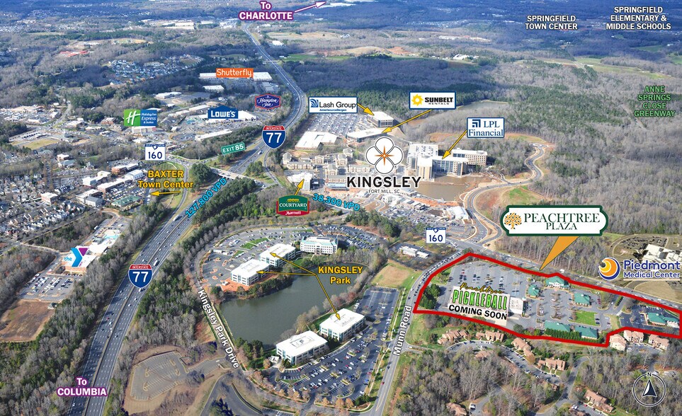 302-310 Springcrest Dr, Fort Mill, SC à louer - Photo de l’immeuble – Image 2 sur 4