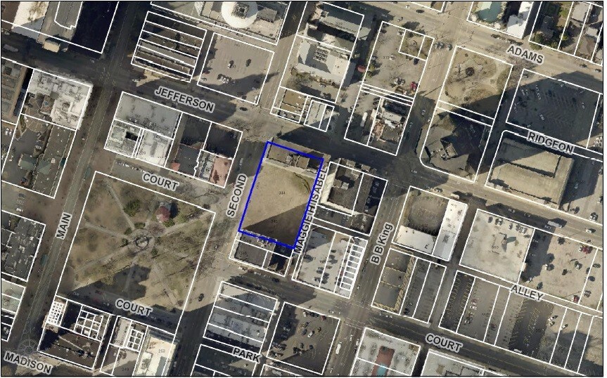 60 N 2nd St, Memphis, TN à louer - Aérien – Image 1 sur 6