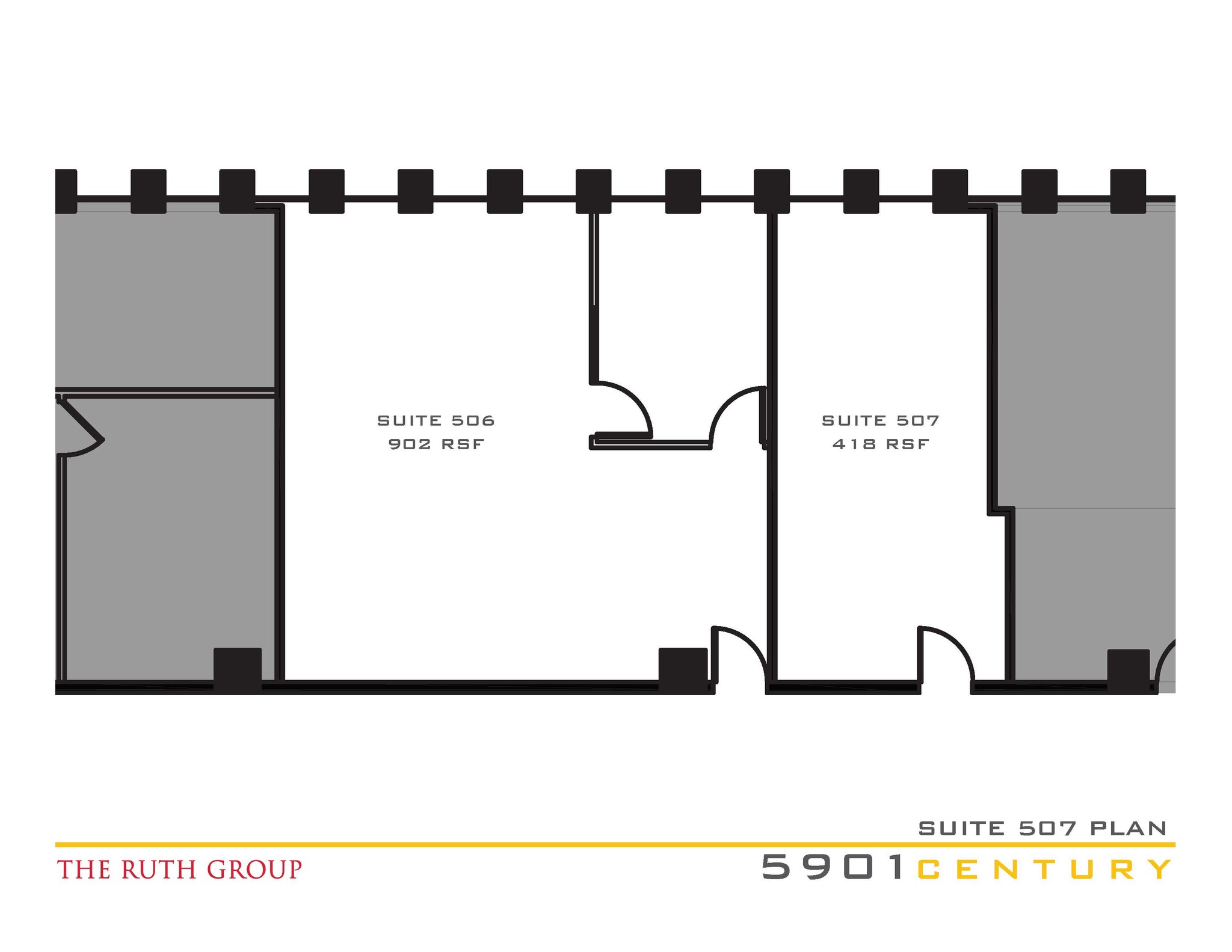 5901 W Century Blvd, Los Angeles, CA à louer Plan d’étage– Image 1 sur 1