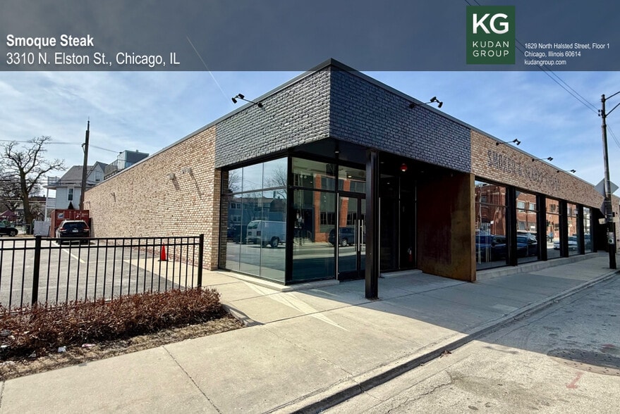 3310 N Elston Ave, Chicago, IL à louer - Photo de l’immeuble – Image 1 sur 11