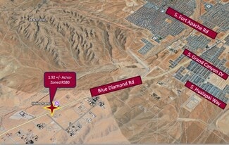 Plus de détails pour W. Wigwam Avenue, Las Vegas, NV - Terrain à vendre