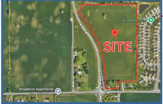 Plus de détails pour 6159 N 600 W, McCordsville, IN - Terrain à vendre