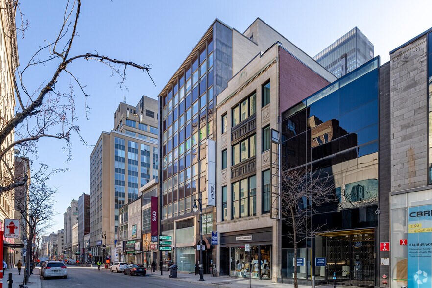 1184 Rue Sainte-Catherine O, Montréal, QC à louer - Photo de l’immeuble – Image 3 sur 5