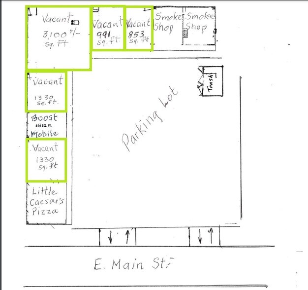 1251 E Main St -, Barstow, CA à louer - Photo de l’immeuble – Image 2 sur 5