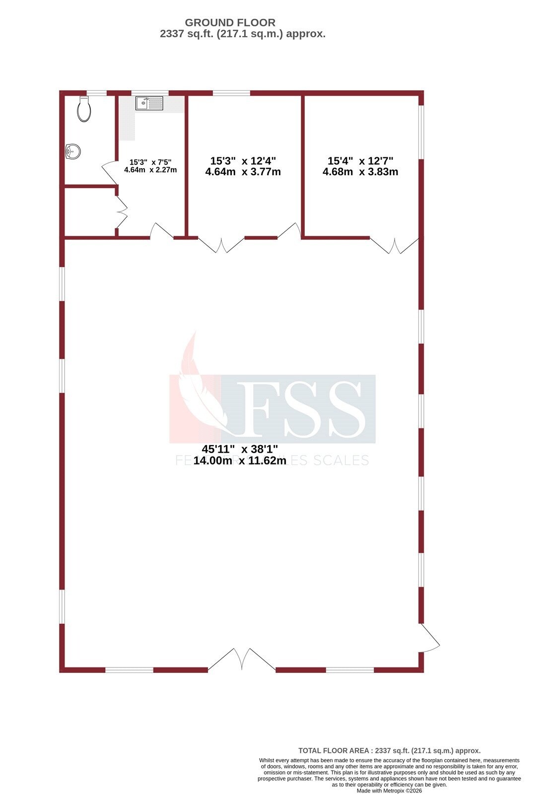 Harmby Rd, Leyburn à louer Plan d’étage– Image 1 sur 6