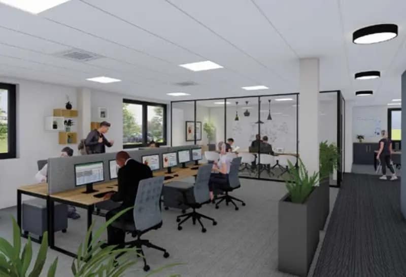 Bureau dans Mont-Saint-Aignan à louer - Photo de l’immeuble – Image 2 sur 4