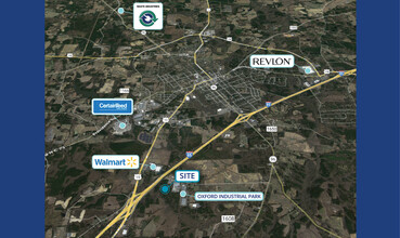 3184 Knotts Grove, Oxford, NC - VUE AÉRIENNE  vue de carte
