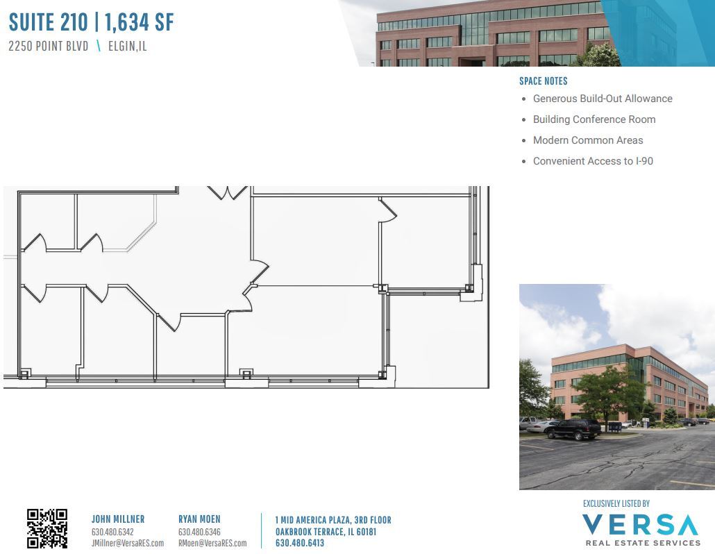 2250 Point Blvd, Elgin, IL à louer Plan d’étage– Image 1 sur 2