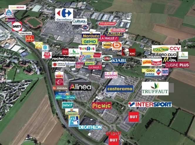 Local commercial dans Barentin à louer - Photo de l’immeuble – Image 1 sur 1