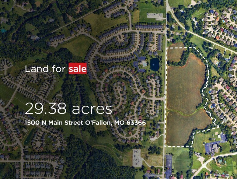 1500 N Main St, O'Fallon, MO à vendre - Aérien – Image 1 sur 7