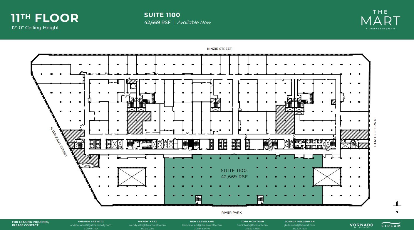 222 Merchandise Mart Plz, Chicago, IL à louer Plan d’étage– Image 1 sur 1