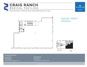 6045 Alma Rd, McKinney, TX à louer Plan d’étage– Image 1 sur 1