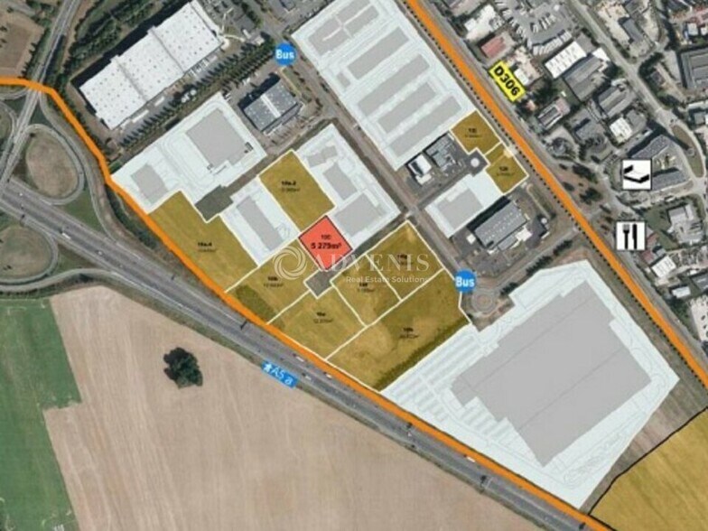 Terrain dans Lieusaint à vendre - Plan de site – Image 2 sur 2
