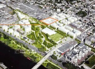 Angers, MEL - VUE AÉRIENNE  vue de carte