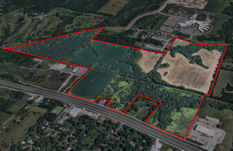 E St Charles Rd, Columbia, MO - Vue aérienne  vue de carte - Image1