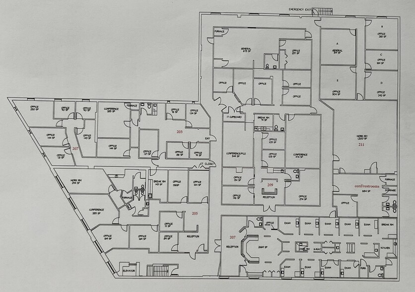 105-115 S Grove Ave, Elgin, IL à louer - Plan d’étage – Image 2 sur 19