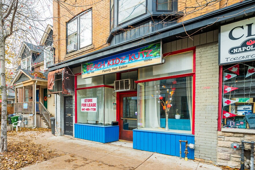 1826 Queen St E, Toronto, ON à louer - Photo de l’immeuble – Image 2 sur 3