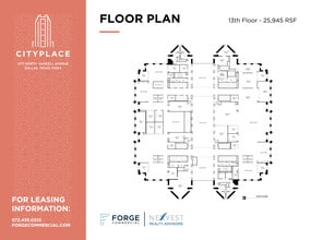 2711 N Haskell Ave, Dallas, TX à louer Plan d’étage– Image 1 sur 16