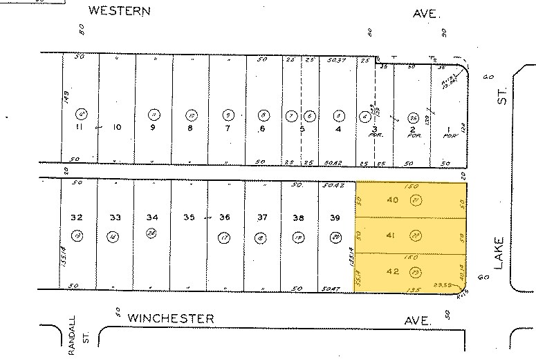 431 Winchester Ave, Glendale, CA à vendre - Plan cadastral – Image 2 sur 3