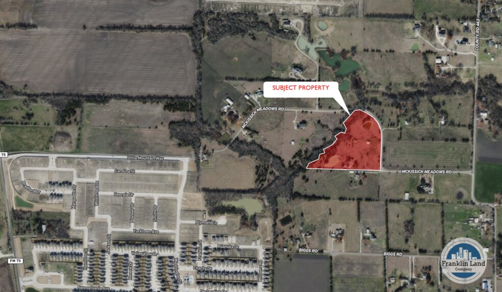 8592 McKissick Meadows Road, Princeton, TX à vendre - Aérien – Image 2 sur 6
