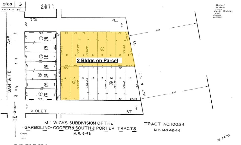 2118-2140 E 7th Pl, Los Angeles, CA à louer - Plan cadastral – Image 2 sur 23