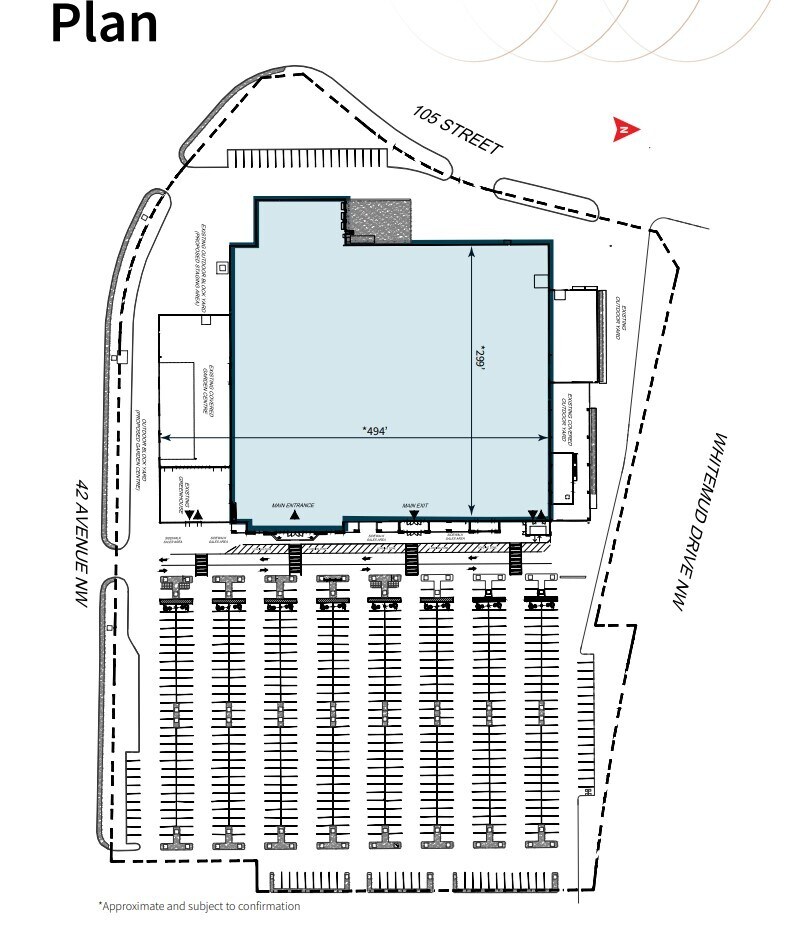 10450 42nd Ave NW, Edmonton, AB à louer Plan d’étage– Image 1 sur 1