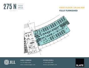 275 N Field Dr, Lake Forest, IL à louer Plan d’étage– Image 1 sur 1