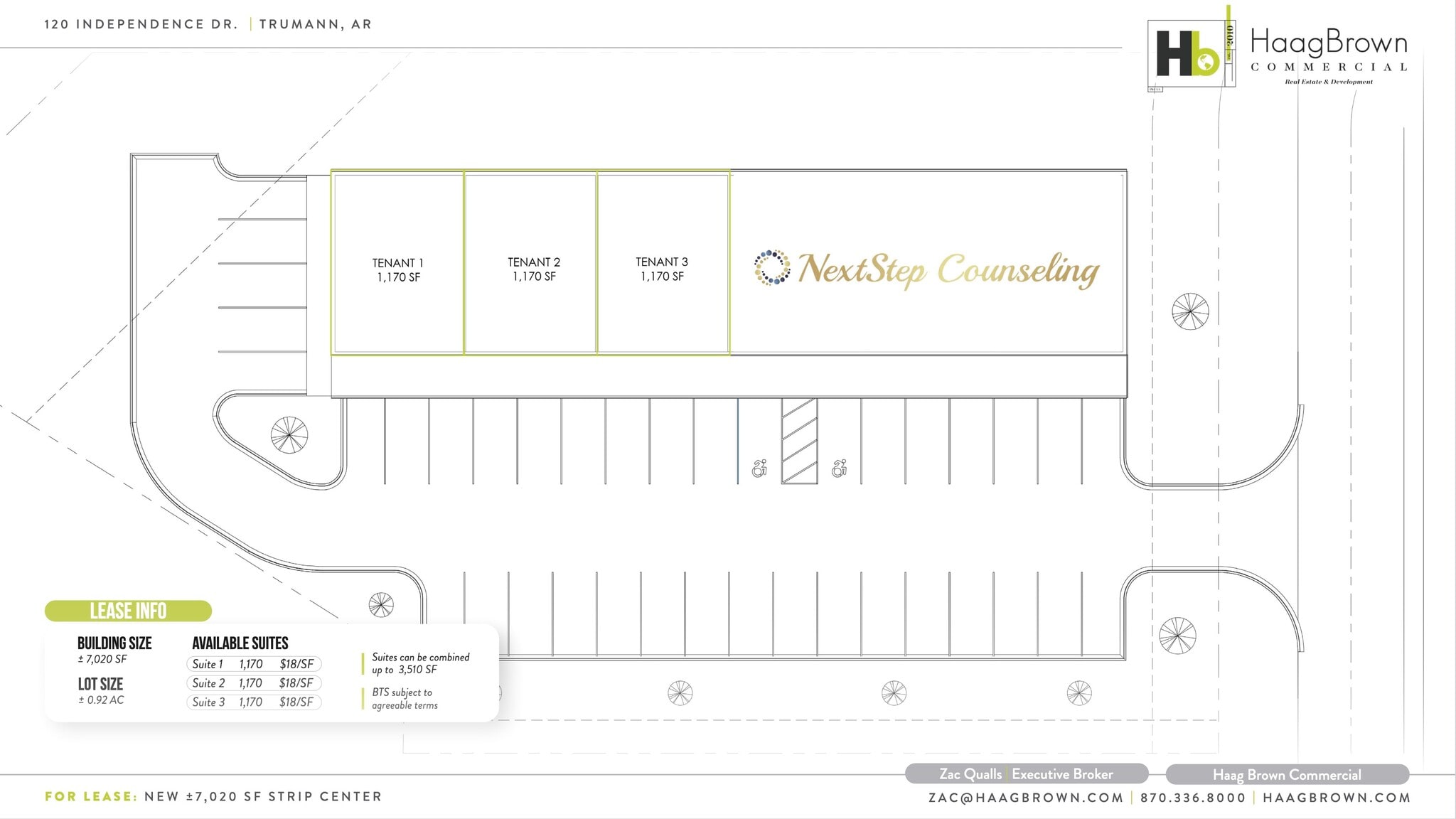 120 Independence Dr., Trumann, AR à louer Plan de site– Image 1 sur 1