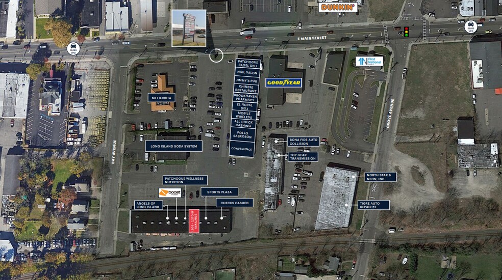 350 E Main St, Patchogue, NY à louer - Aérien – Image 2 sur 3
