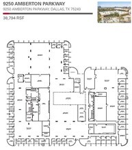9250 Amberton Pky, Dallas, TX à vendre Plan d’étage– Image 1 sur 1