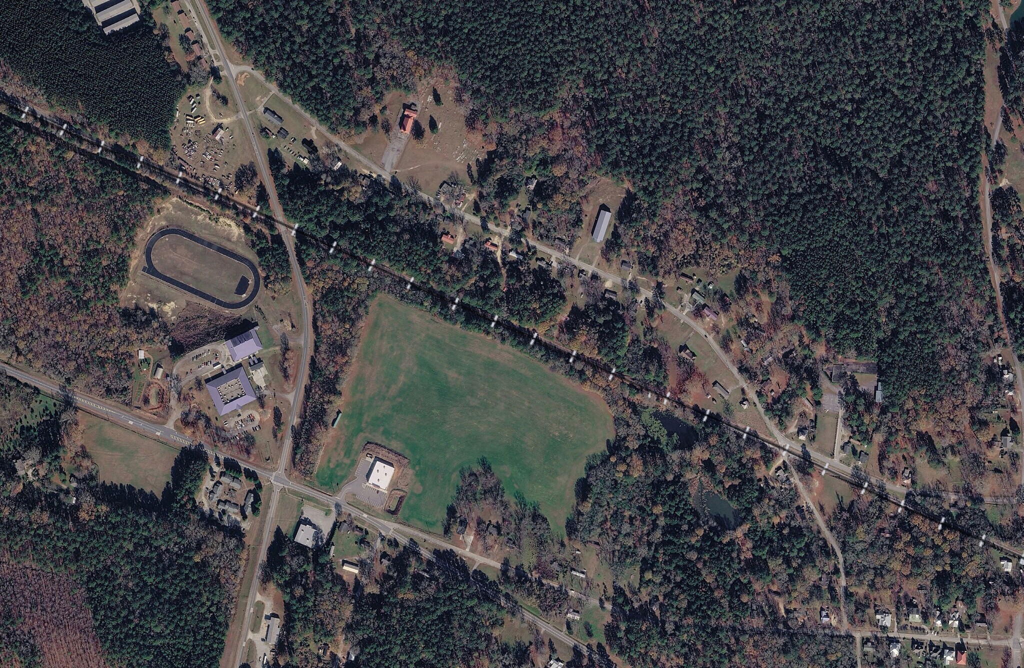 Broad St, Crawfordville, GA à vendre Aérien– Image 1 sur 4