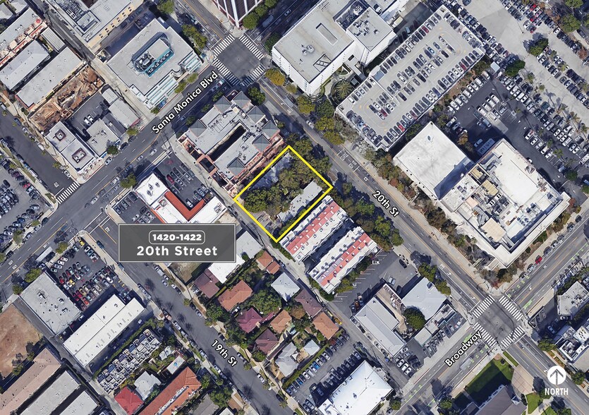 1420 20th St, Santa Monica, CA à vendre - Aérien – Image 2 sur 2