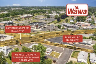 Plus de détails pour 101 Easton Rd, Horsham Township, PA - Local commercial à vendre