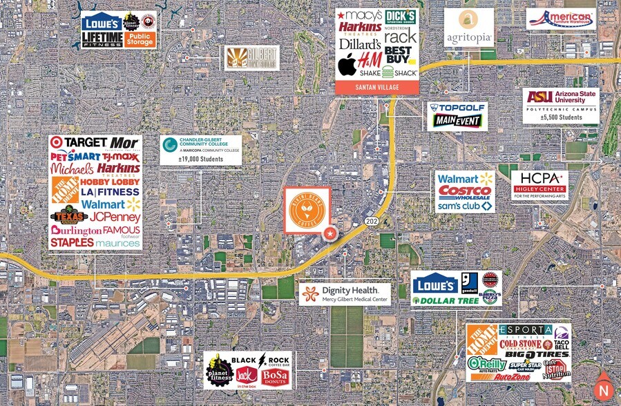 3317 Val Vista Dr, Gilbert, AZ à vendre - Photo de l’immeuble – Image 3 sur 5