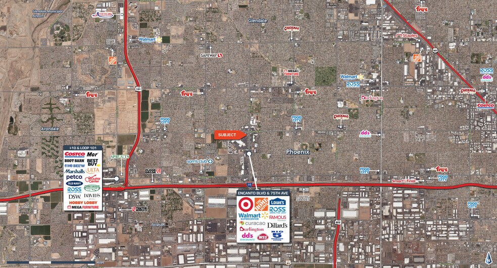 2820 N 75th Ave, Phoenix, AZ à louer - Aérien – Image 3 sur 8