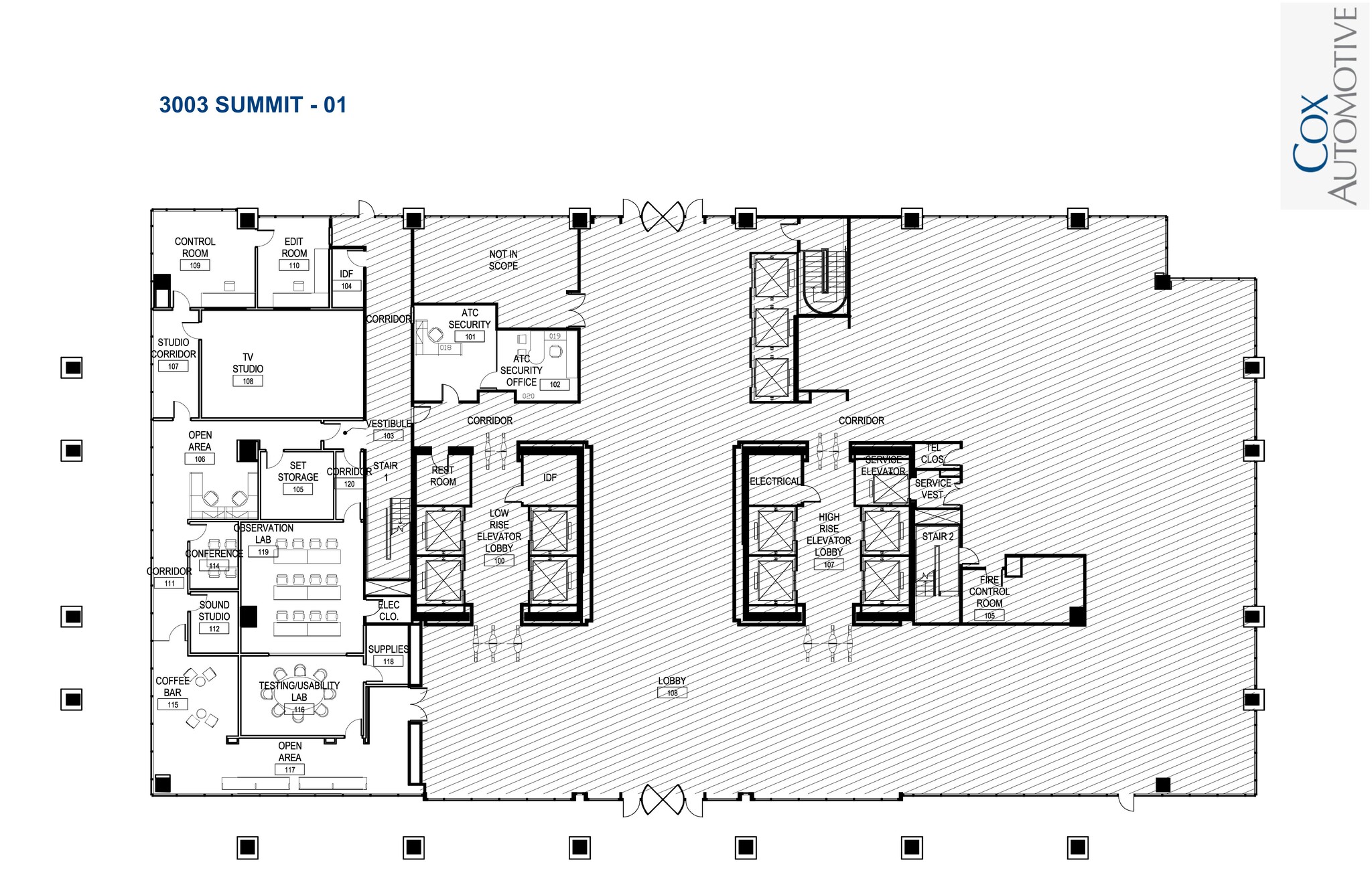 3003 Summit Blvd, Atlanta, GA à louer Plan d’étage– Image 1 sur 1