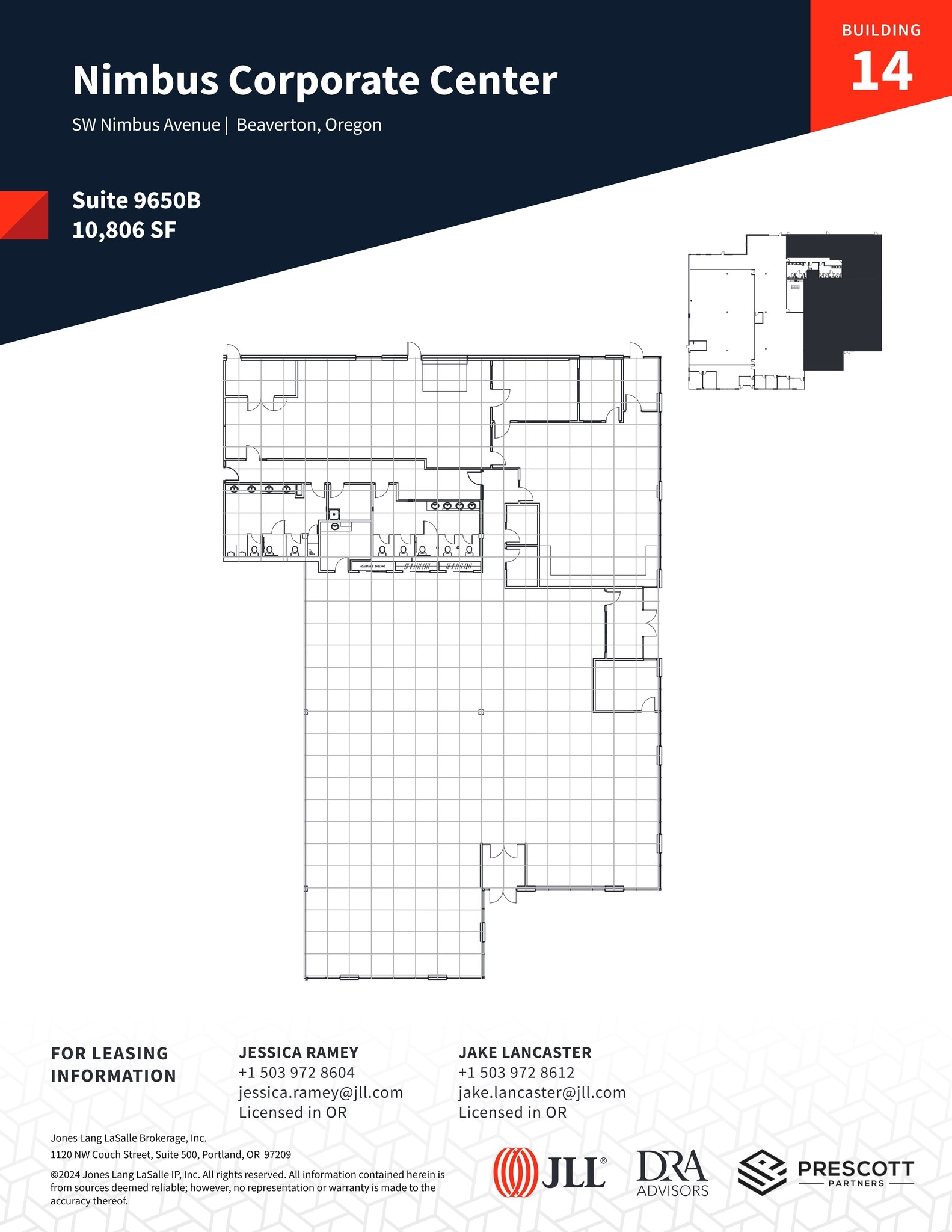 9700-9746 SW Nimbus Ave, Beaverton, OR à louer Plan de site– Image 1 sur 1