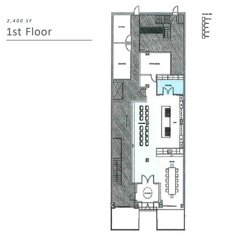 16-18 Hudson Pl, Hoboken, NJ à louer Plan d’étage– Image 1 sur 1