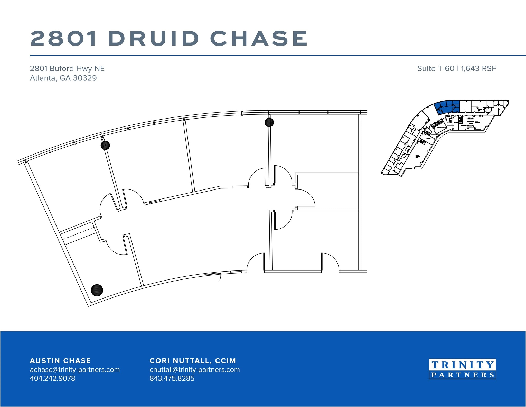 2801 Buford Hwy NE, Atlanta, GA à louer Plan de site– Image 1 sur 1